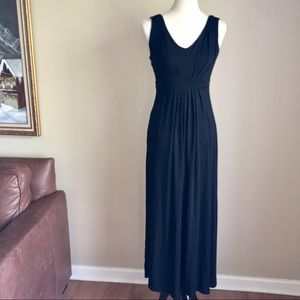 Banana Republic Soft Casual Summer Blk Maxi Dress
